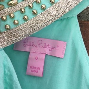 Lilly Pulitzer dress worn for two hours.